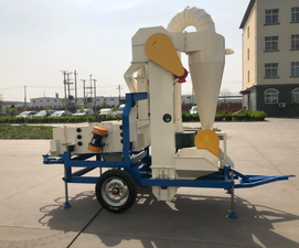移動式ゴマ種子・穀物清浄機 3T/H