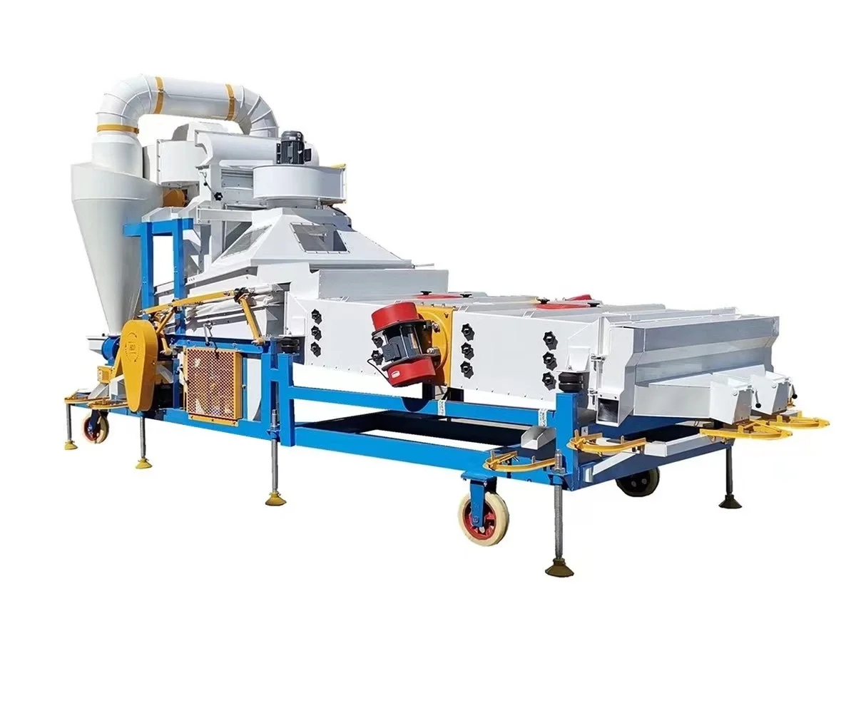 Máy làm sạch và phân loại hạt giống kết hợp 5XFZ-15BX cho nhiều loại cây trồng