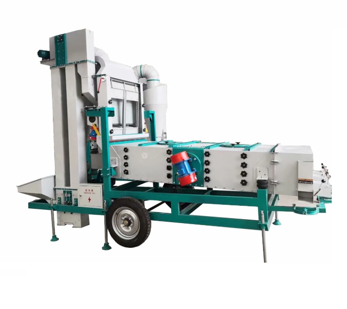 Máy làm sạch hạt giống công suất cao dành cho đậu Hà Lan, đậu, lúa mì, đậu tương