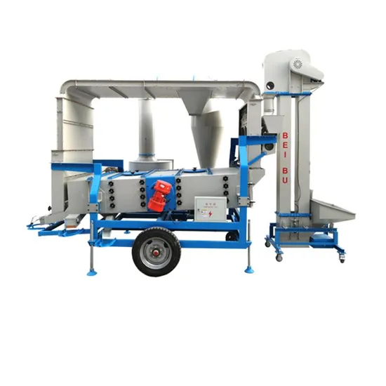 Máquina Limpadora de Sementes 5XFS-7.5BC com Dupla Tela de Ar